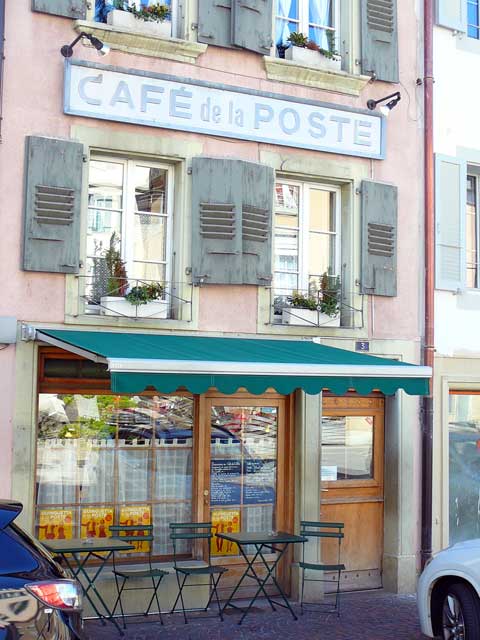 Restaurant Café de la Poste, Cully
