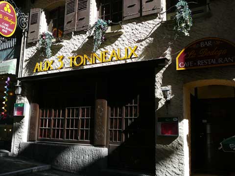 Trois Tonneaux, Lausanne