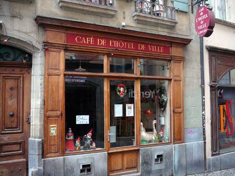 Restaurant le Café de Hôtel de Ville, Lausanne